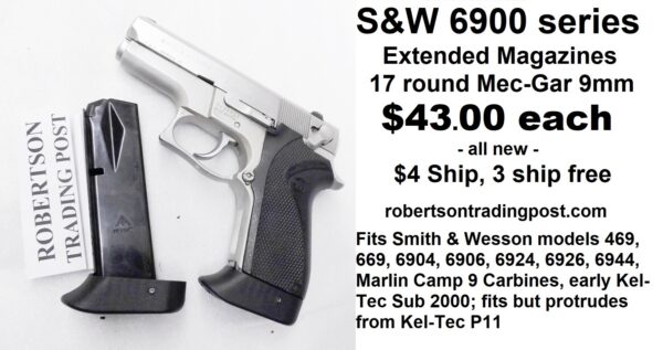 S&W 9mm 6904 Blue Lightweight VG-Exc 1994 Smith & Wesson 3 Safeties 1 Magazine with Holster and Extra Magazine offers - Image 16