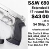 S&W 9mm 6904 Blue Lightweight Excellent Condition 1994 production Smith & Wesson 3 Safeties 1 Mag, Magazine and Holster Offer - Image 15