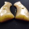Jay Scott Imitation Pearl Grips for Smith & Wesson J Round Aged Yellow Repairs - Image 7