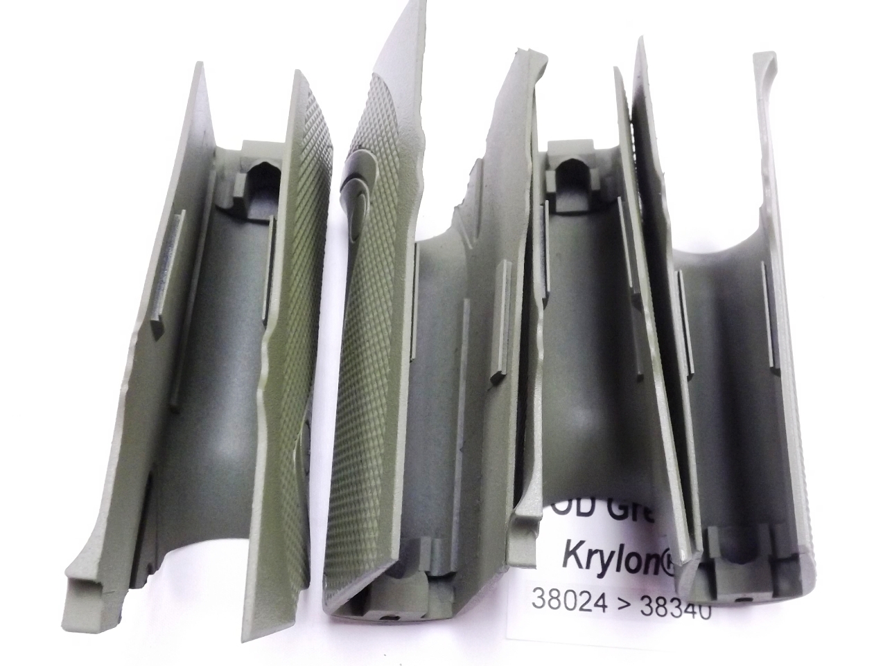OD Green Krylon Grips for S&W 4006 5906 Smith & Wesson 5900 4000 Pistols Straight Back Thin profile (Copy) - Image 13
