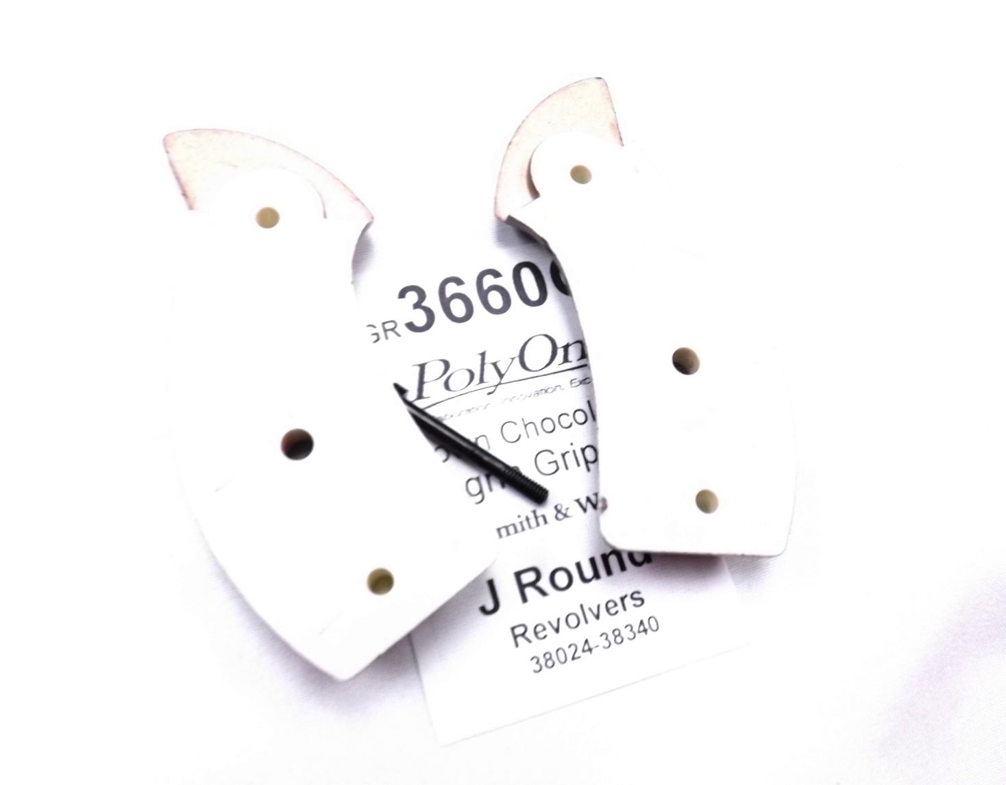 Brown Poly Grips fit S&W J Revolvers models 36 60 642 Small Magna Size Buy 12 @ $4 per set - Image 18