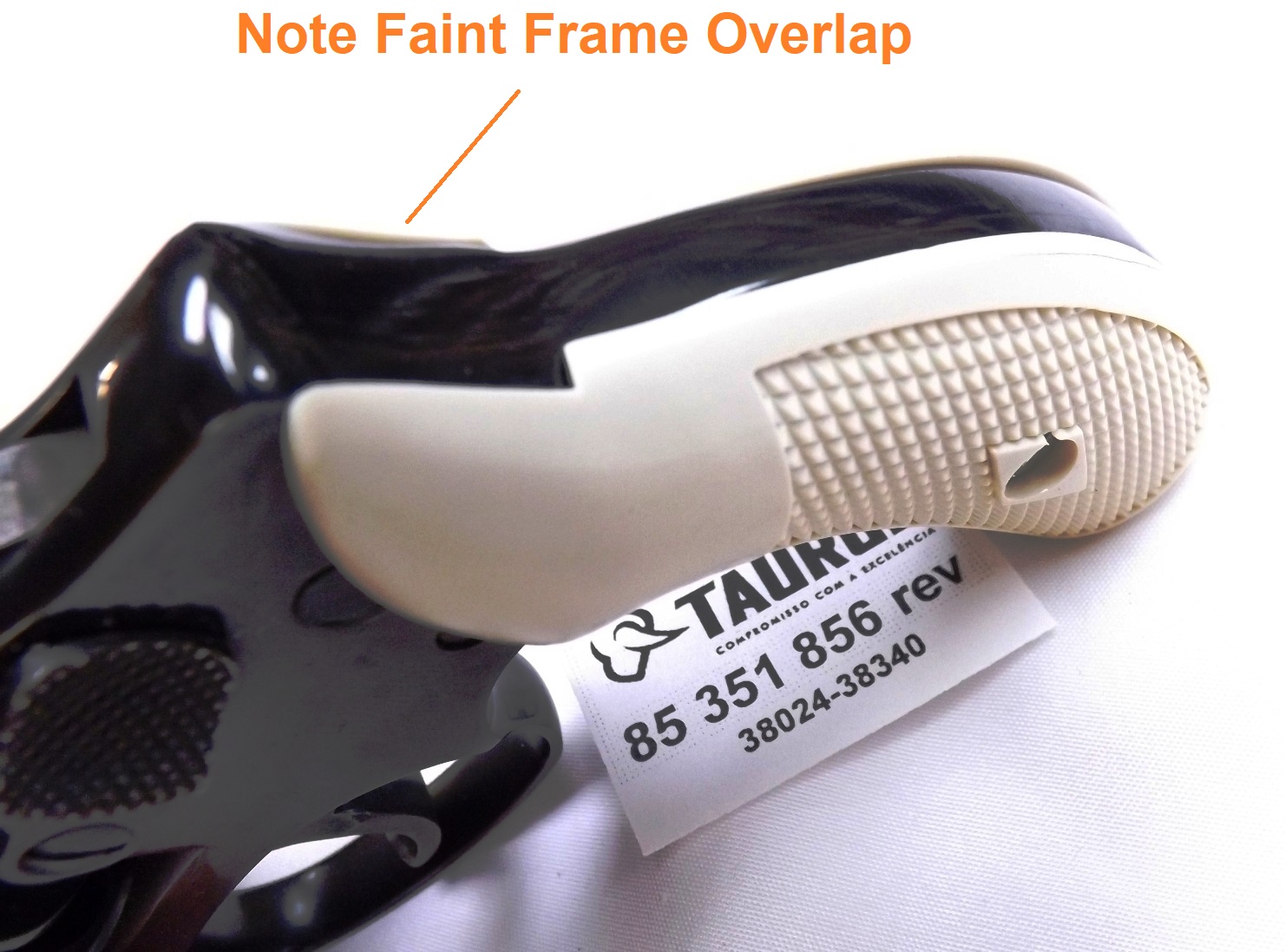 Taurus 85 856 Revolver Ajax Magna type Small Ivory Grips, Seal, and Pin compatible with Adapters - Image 20