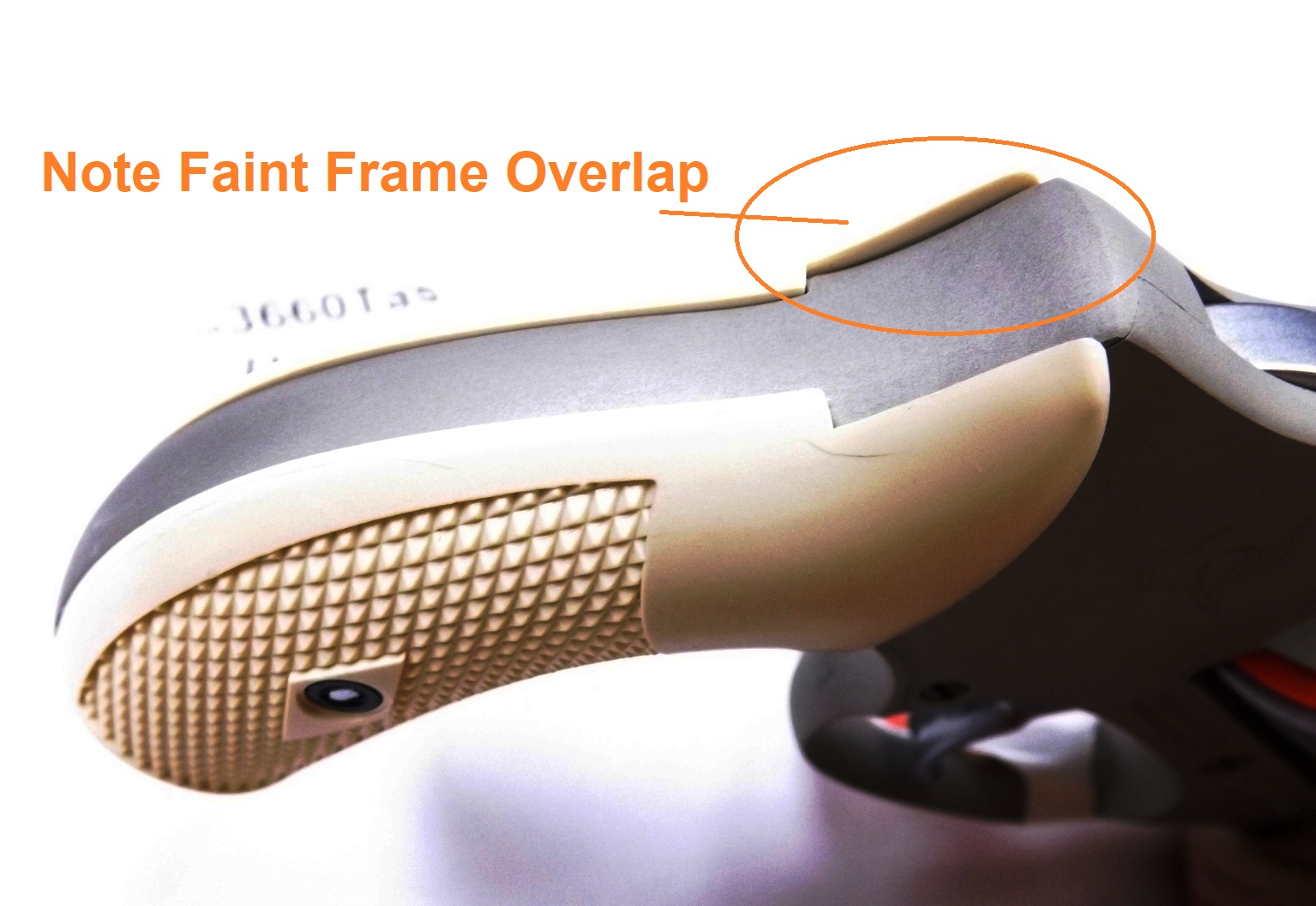 Taurus 85 856 Revolver Ajax Magna type Small Ivory Grips, Seal, and Pin compatible with Adapters - Image 3