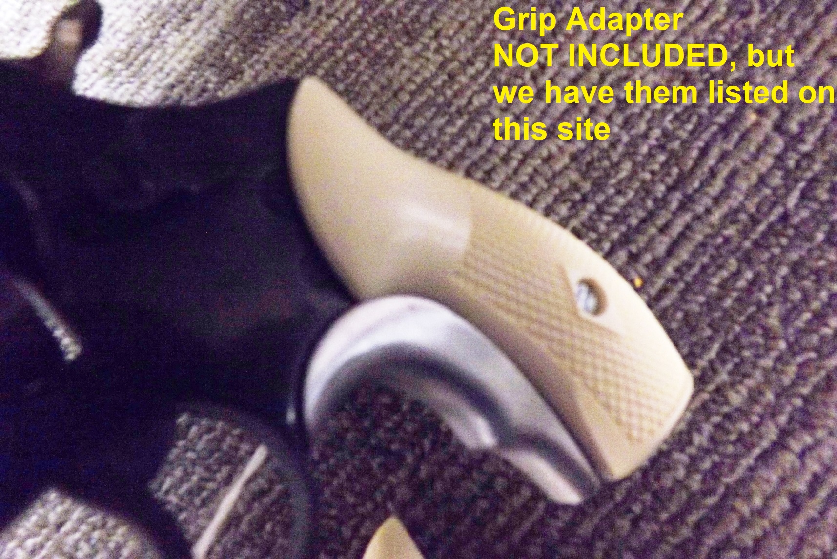 Taurus 85 856 Revolver Ajax Magna type Small Ivory Grips, Seal, and Pin compatible with Adapters - Image 7