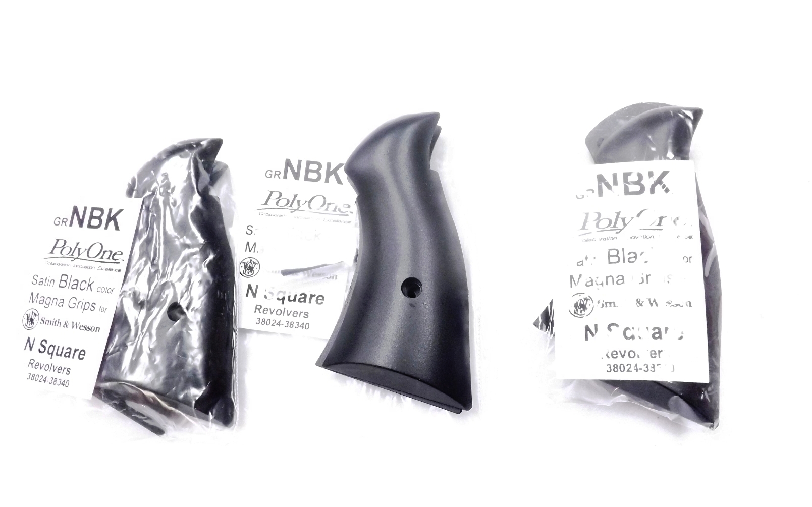 Black Horn Grips S&W N Square Revolvers models 25 27 28 29 629 Krylon Buy 4 sets get 1 free! - Image 6