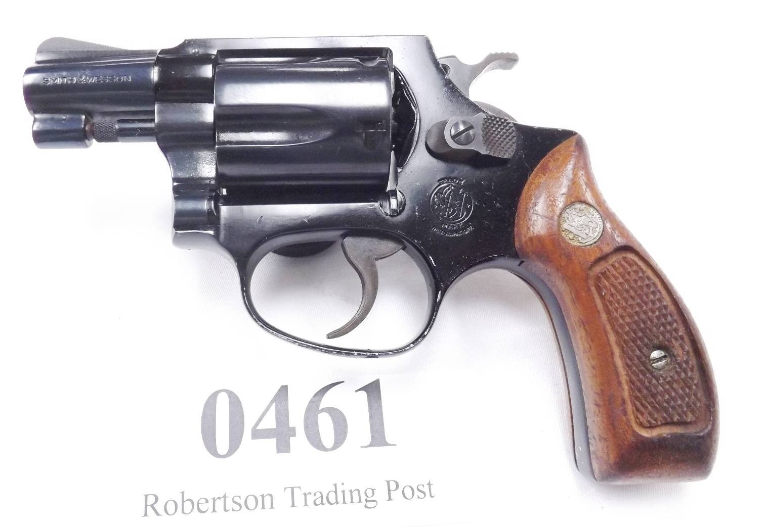 S&W .38 Airweight Chief 37 Blue 2” 1980 Bangor Punta Cold War Smith & Wesson