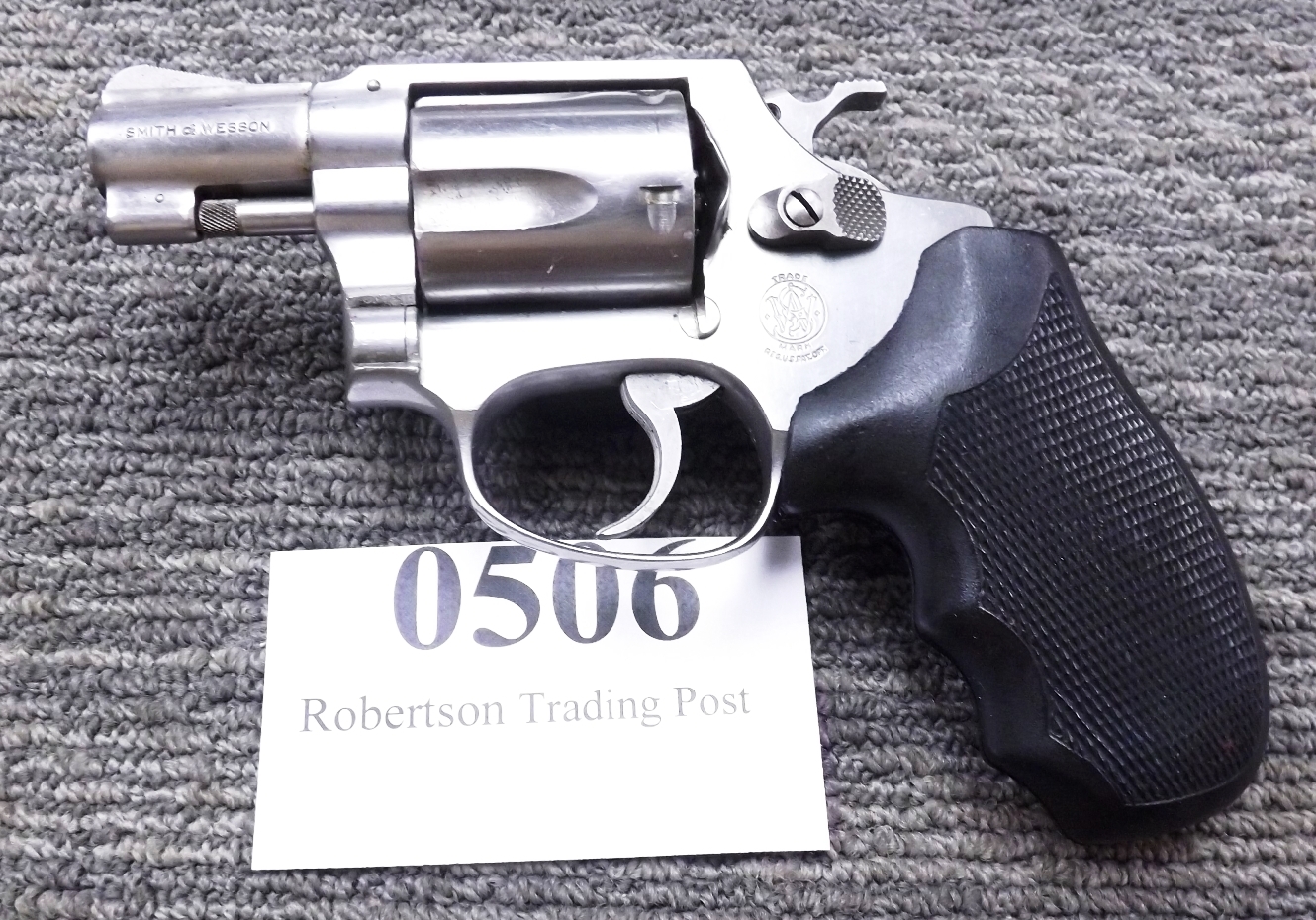 S&W .38 Special model 60 Stainless 2” 1973 Smith & Wesson Revolver CA C&R OK