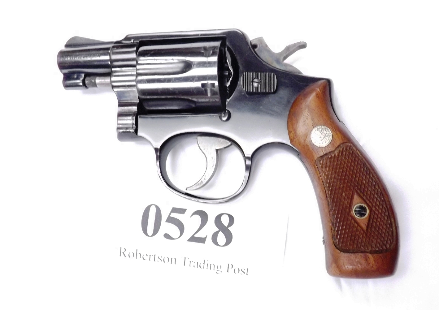 Smith & Wesson .38 model 12-1 Blue RB 2” 1962 Cold War Agency Marked S&W