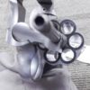 S&W .38 +P 64-5 Stainless 4” Heavy Barrel 1991 Satin Trigger Hammer, Hogues - Image 17