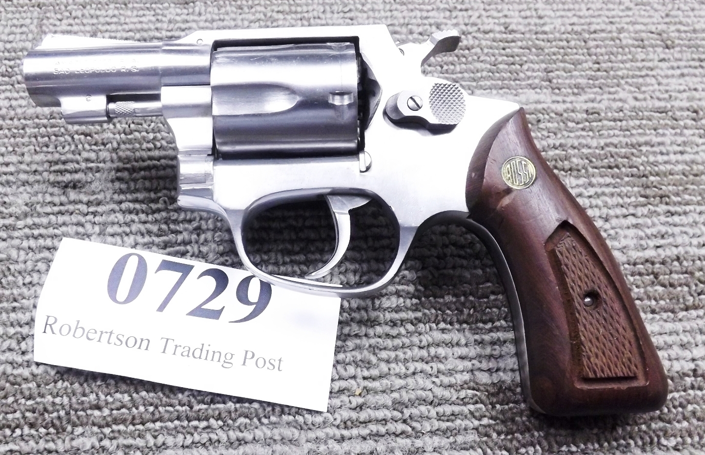 Rossi .38 Special Revolver model 88 Stainless 2” Snub Revolver Interarms 1990 Exc