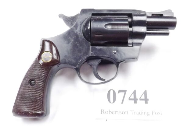 Rohm Eig .38 Spl pre- RG38 Snub 2” Blue 1968 VG Revolver C&R CA OK - Image 4