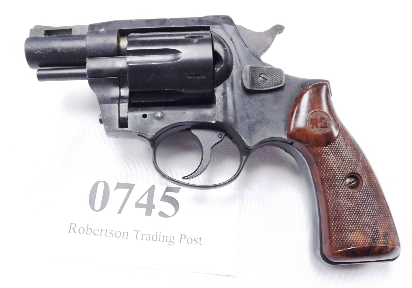 RG Industries .38 Spl RG40 Snub 2” Blue 1978 Mfg. VG Alloy Revolver Rohm