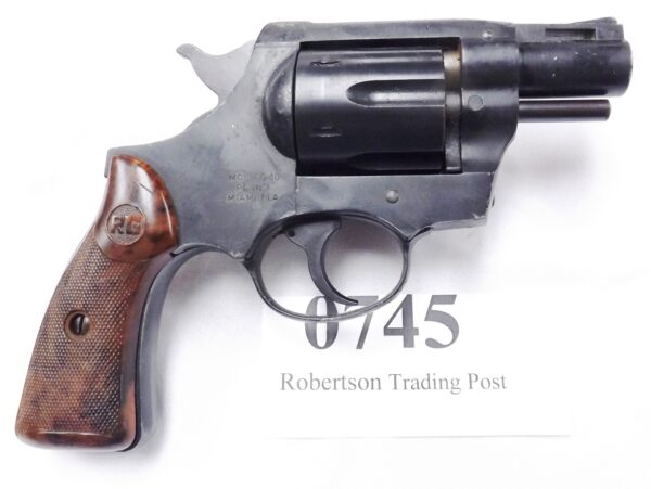 RG Industries .38 Spl RG40 Snub 2” Blue 1978 Mfg. VG Alloy Revolver Rohm - Image 16