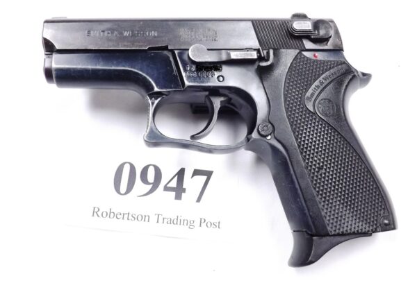 S&W 9mm 6904 Compact Auto 12 Shot 1989 Smith & Wesson 3 Safeties 1 Mag