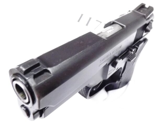 S&W 9mm 6904 Blue Lightweight VG-Exc 1994 Smith & Wesson 3 Safeties 1 Magazine with Holster and Extra Magazine offers - Image 4