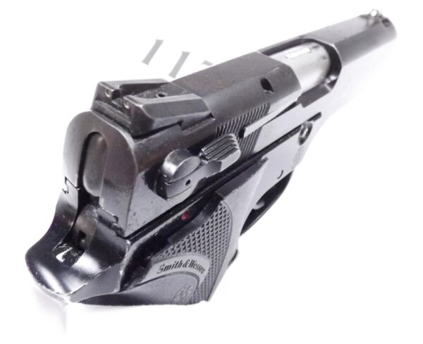 S&W 9mm 6904 Blue Lightweight VG-Exc 1994 Smith & Wesson 3 Safeties 1 Magazine with Holster and Extra Magazine offers - Image 5