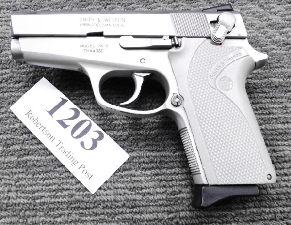 S&W 9mm 3913LS Ladysmith Compact VG 1991 2nd Year Smith & Wesson Auto