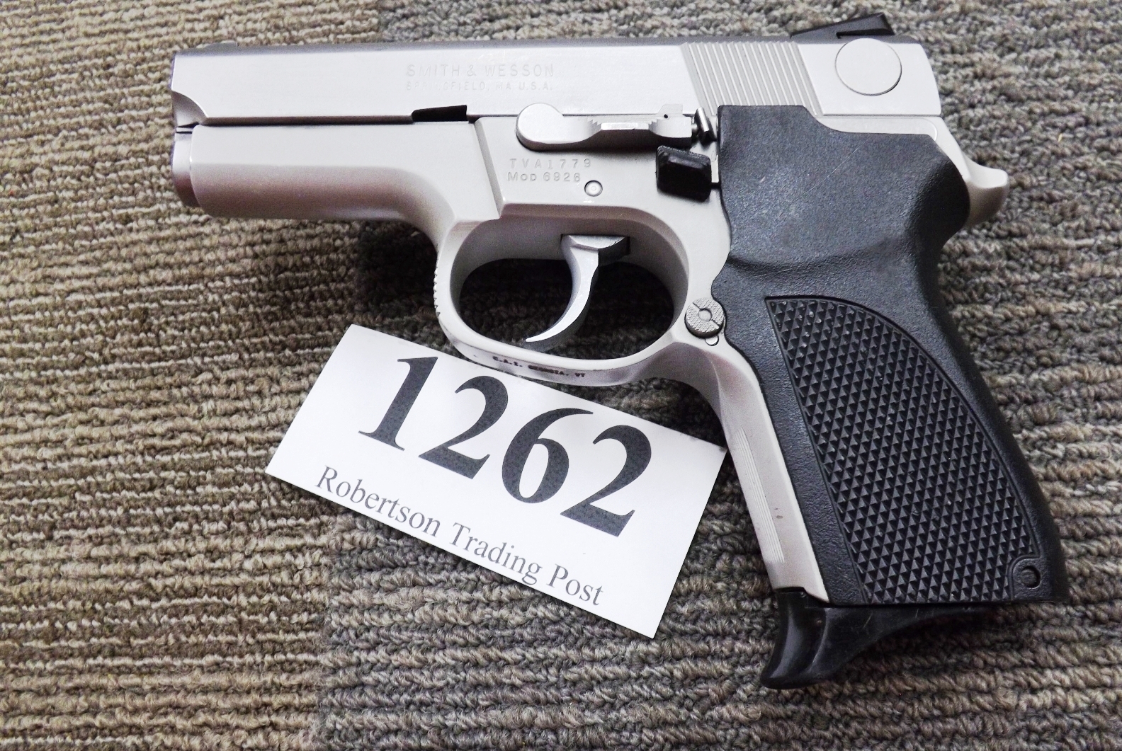 S&W 9mm Model 6926 Decocker Auto Smith & Wesson 1991 Final Year 6906 Variant with Holster and Magazine Offers
