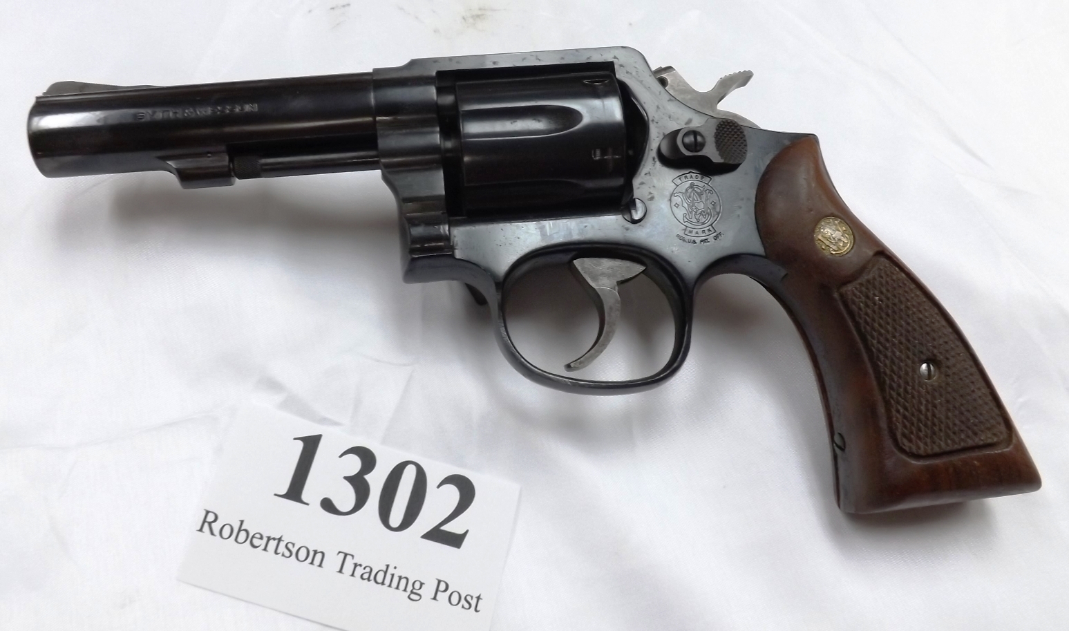 Smith & Wesson .38 Spl Model 10-8 4” Pinned Heavy 1987 Blue Bangor Punta