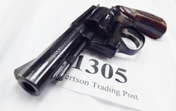 Smith & Wesson .38 Spl Model 36-1 Chief 3” Pinned Round Revolver 1981 Walnut - Image 11