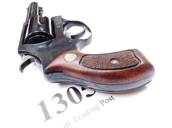 Smith & Wesson .38 Spl Model 36-1 Chief 3” Pinned Round Revolver 1981 Walnut - Image 15