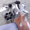 Smith & Wesson .357 Magnum model 66-3 Manufactured 1990 4” S&W Stainless Revolver Excellent Condition - Image 17