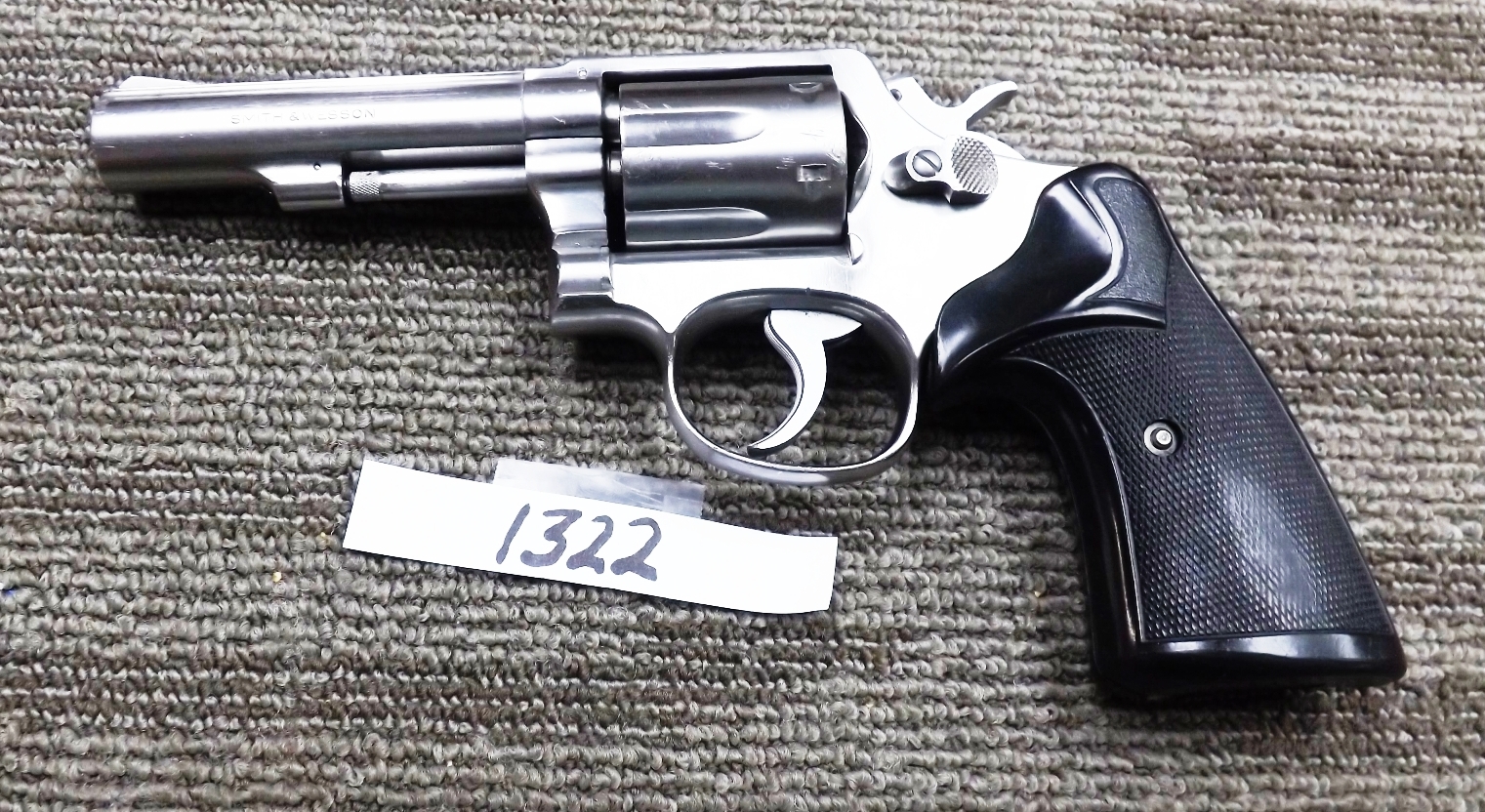 S&W .357 model 65-2 Stainless 4” HB Satin TH VG 1980 VG Smith & Wesson