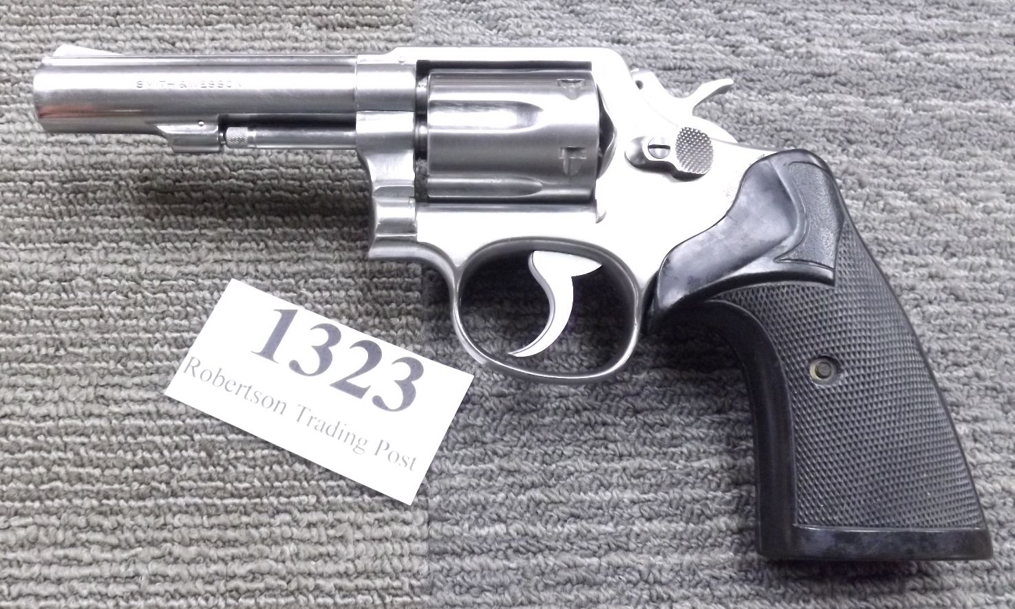 S&W .357 model 65-2 Stainless 4” HB Satin TH VG 1979 VG Smith & Wesson