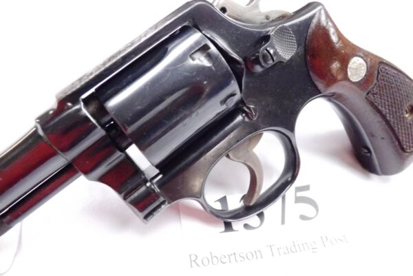 Smith & Wesson .38 Spl Model 10-5 Blue 4” Pencil 1977Pinned S&W 10 Revolver - Image 12