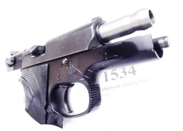 S&W 9mm 3914 Sub Compact VG Ladysmith type 1994 Israeli Smith & Wesson Auto 3 Safeties, with Holster and Magazine offer - Image 13