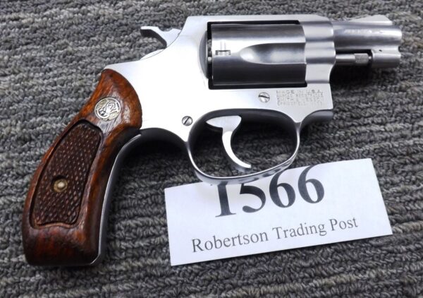 S&W .38 Special model 60-3 Stainless 2” Snub Smith & Wesson Revolver 1989 Cold War - Image 15
