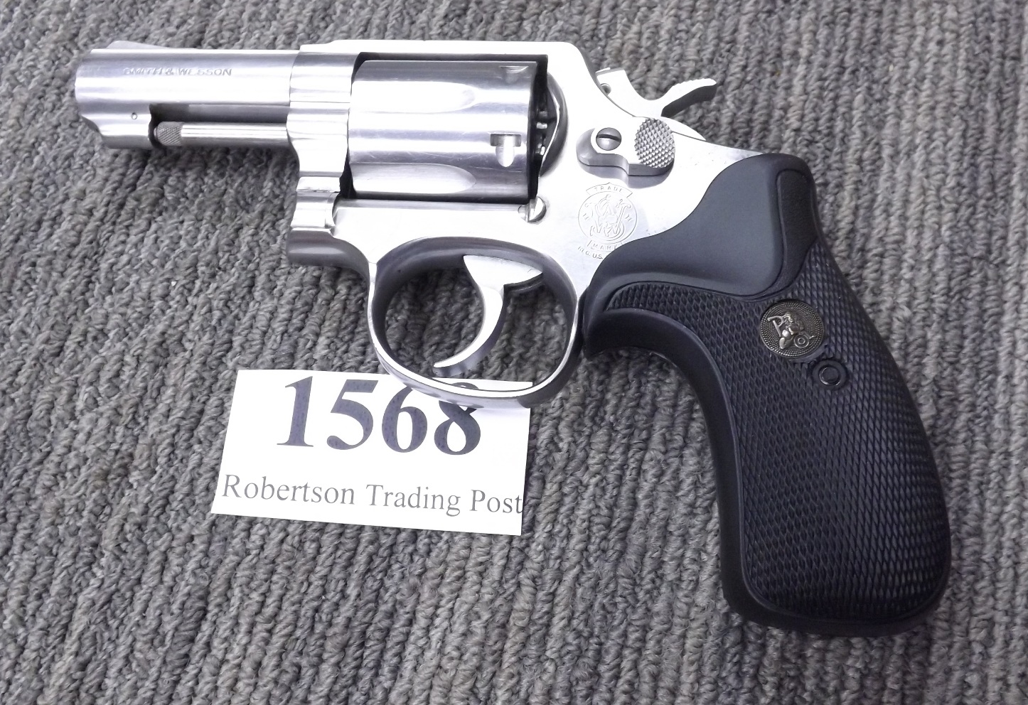 S&W .357 model 65-5 Stainless 3” Round Butt 1993 VG Revolver Smith & Wesson