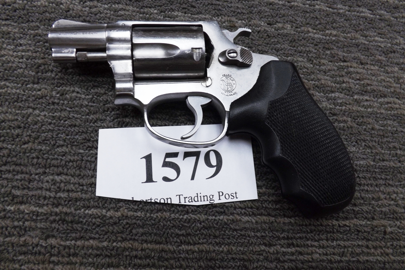 S&W .38 Special model 60 Stainless 2” 1969 Pinned 1st Year VG C&R CA OK Sile Grips