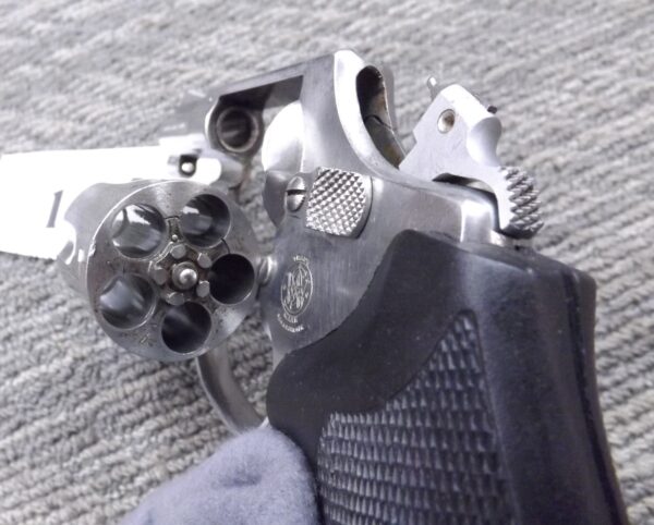 S&W .38 Special model 60 Stainless 2” 1969 Pinned 1st Year VG C&R CA OK Sile Grips - Image 14