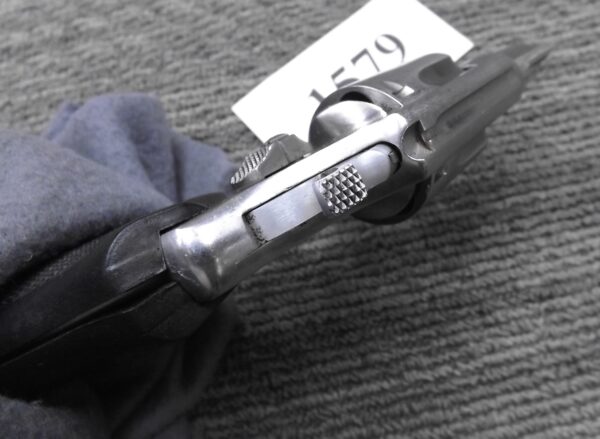 S&W .38 Special model 60 Stainless 2” 1969 Pinned 1st Year VG C&R CA OK Sile Grips - Image 3