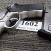 S&W 4003 Lightweight Stainless .40 Smith & Wesson 12 Shot VG 1993 108152 2 Grips Hogues & Correct - Image 8