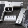S&W 4003 Lightweight Stainless .40 Smith & Wesson 12 Shot VG 1993 108152 2 Grips Hogues & Correct - Image 11
