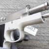 S&W 4003 Lightweight Stainless .40 Smith & Wesson 12 Shot VG 1993 108152 2 Grips Hogues & Correct - Image 2