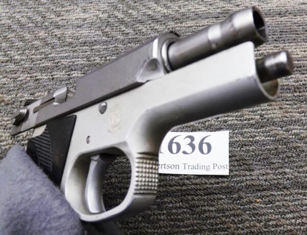 S&W 9mm 3913 Compact Auto 103730 Stainless 1991 Smith & Wesson VG Condition 1st Year of Production - Image 7