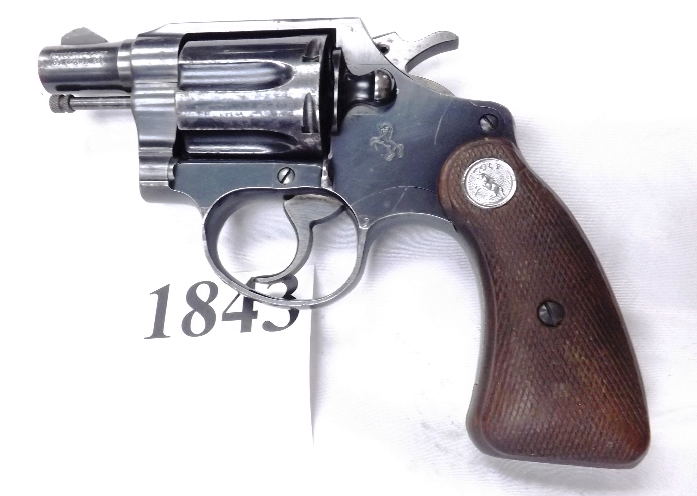 Colt .38 Spl Detective Special 2” Blue 1966 C&R CA OK Revolver Cold War G-VG