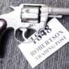 Colt .38 NP Police Positive DAO Revolver 4” DAO Re-Nickel 1931 C&R CA OK Ramey AFB - Image 3