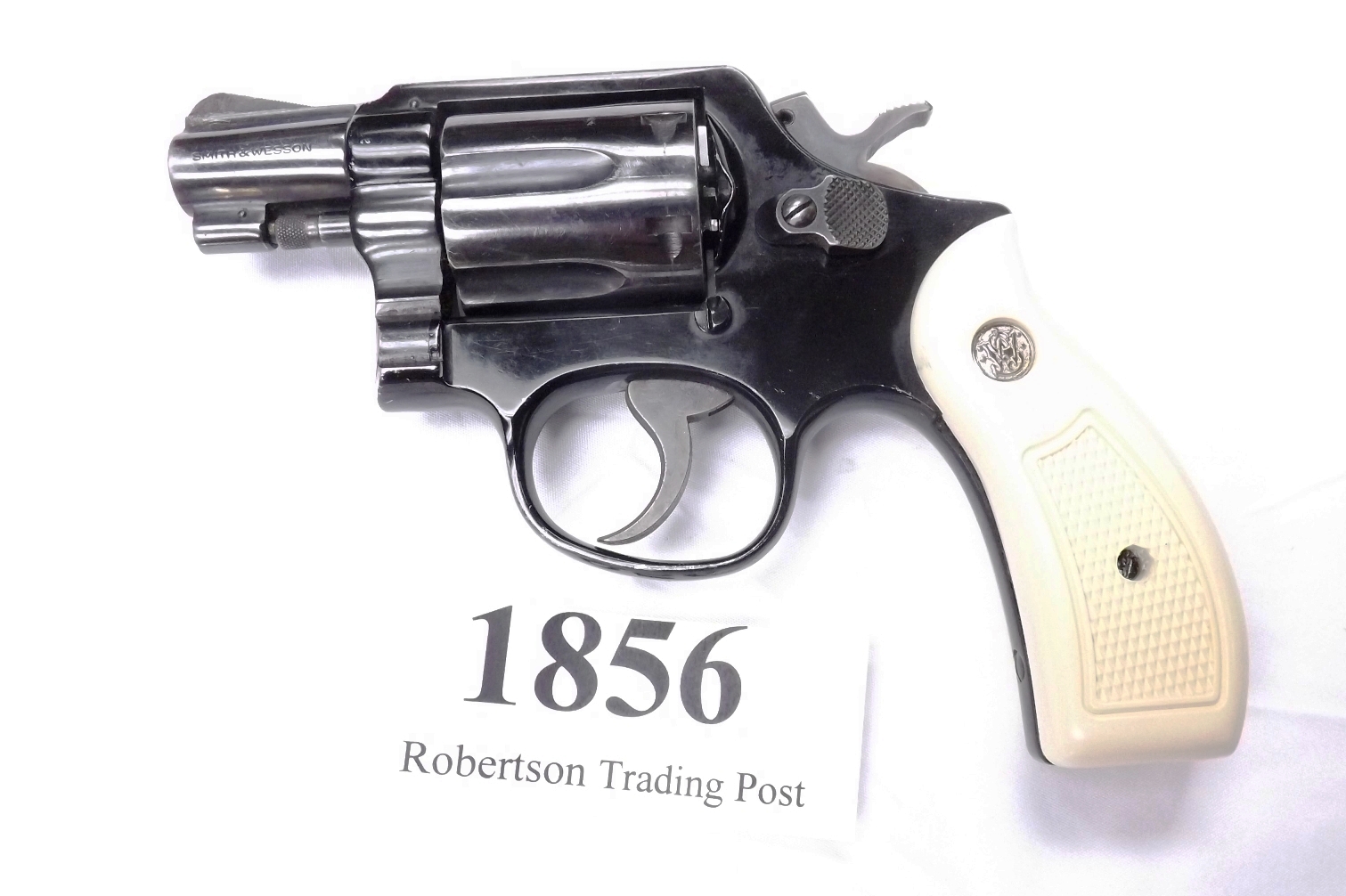 Smith & Wesson .38 model 12-2 Blue Snub 2” 1972 Cold War CA C&R S&W Revolver Chicagoland Domicile