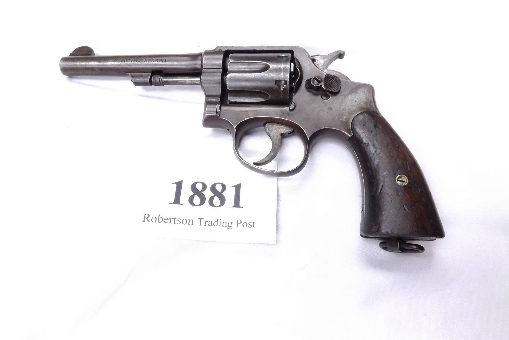 Smith & Wesson .38 Victory 1943 S&W Spl Conversion 5” Park Revolver C&R CA OK