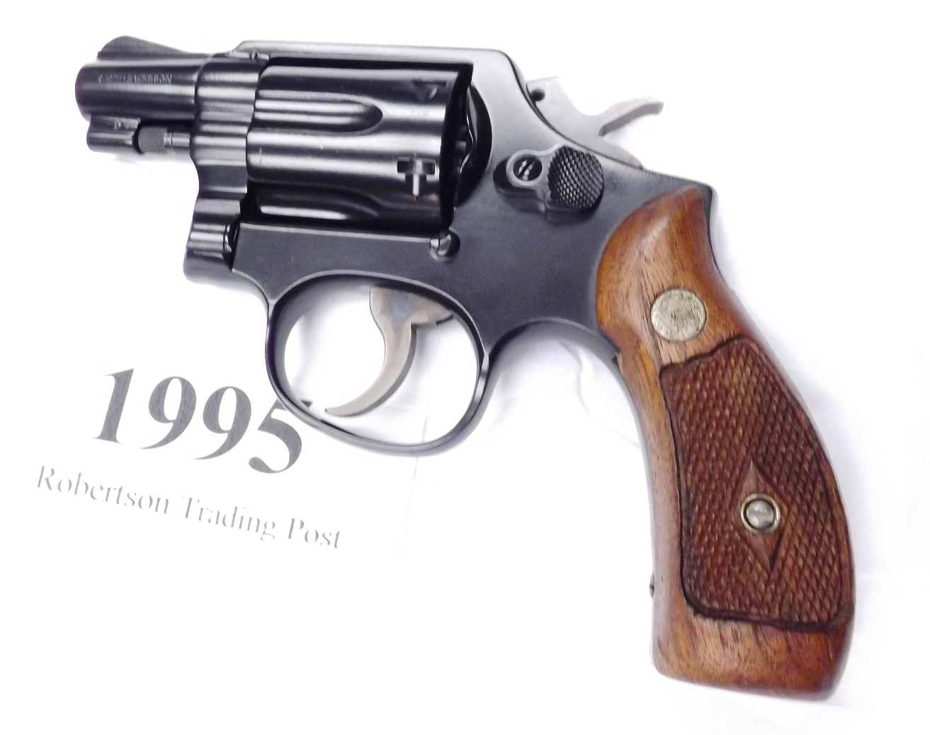 Smith & Wesson .38 model 12-2 Black Cera Snub 2” 1967 CA C&R S&W Revolver New England Domicile
