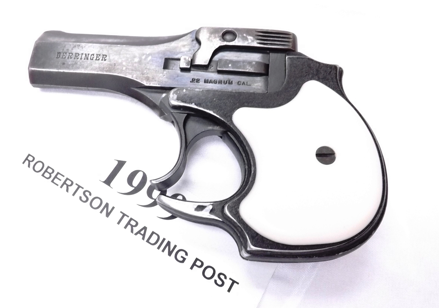 High Standard .22 Magnum DM-101 2 Shot Derringer VG 1976 Steel & Alloy