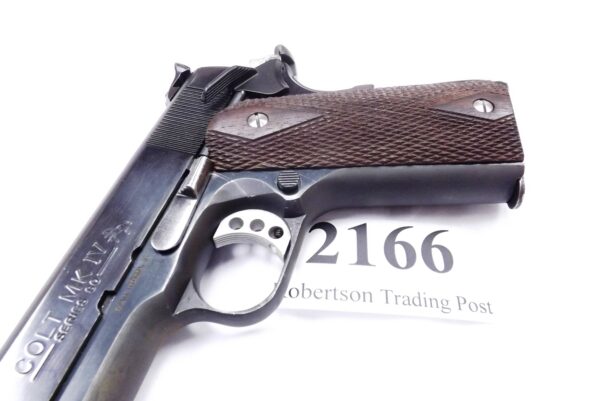 Colt .45 ACP Series 80 Blued 5” 1987 Millett Combat, Ambi Sfy O1970A1CS type Israeli - Image 12