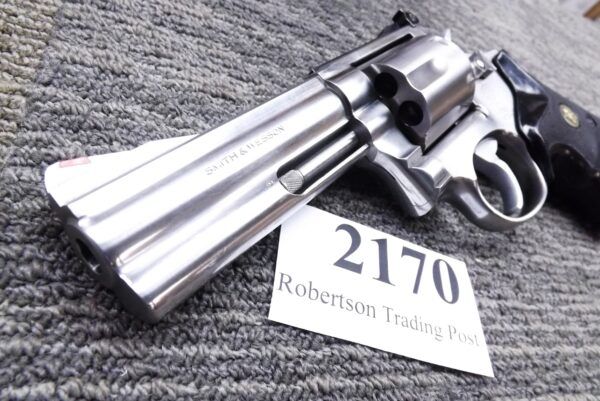 S&W .357 model 686 SS 6” 1984 5th Year Lear VG Smith & Wesson Revolver - Image 10