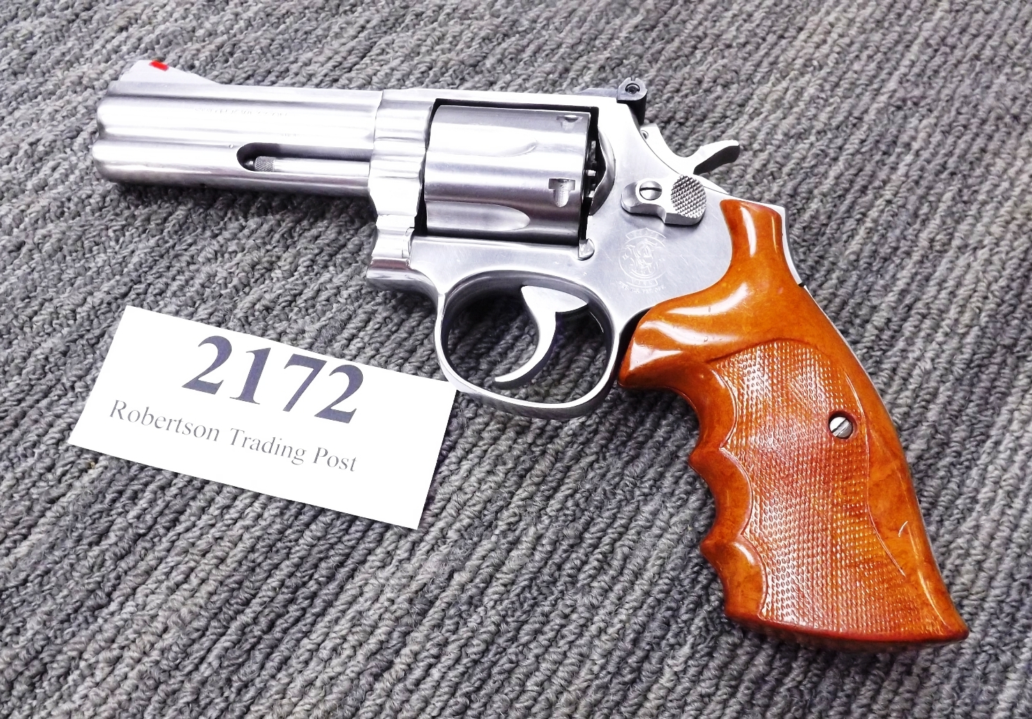 S&W .357 model 686 SS 6” 1983 4th Year Lear VG Smith & Wesson Revolver