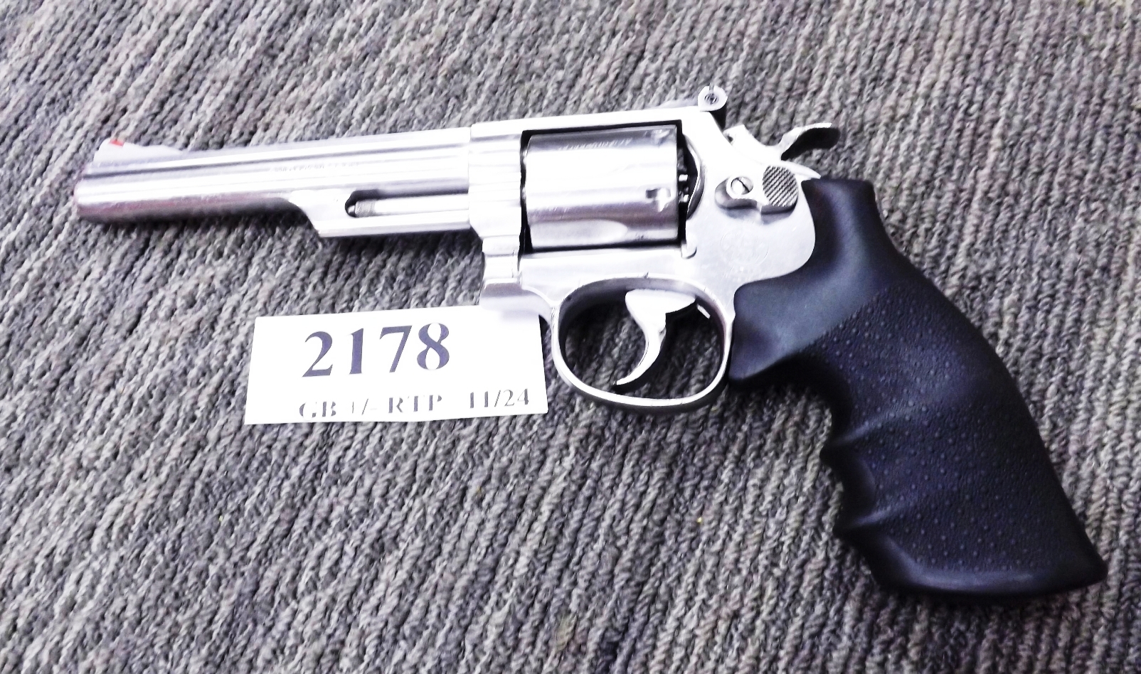 Smith & Wesson .357 Magnum model 66-2 1987 6” S&W 66 Revolver Marked