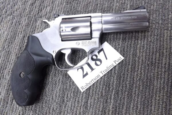 S&W .38 Special model 60-4 Stainless 3” FL HB AS Smith & Wesson Revolver 1993 Exc - Image 17